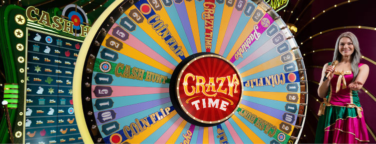 Migliori siti Crazy Time: sommità casa da gioco in Crazy Time del 2024