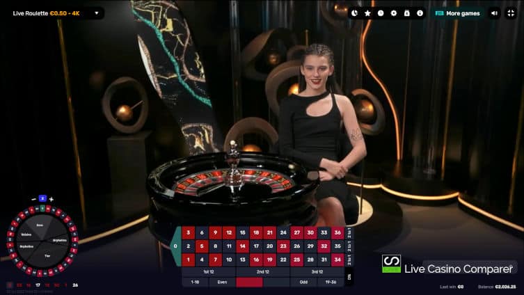 beter live roulette