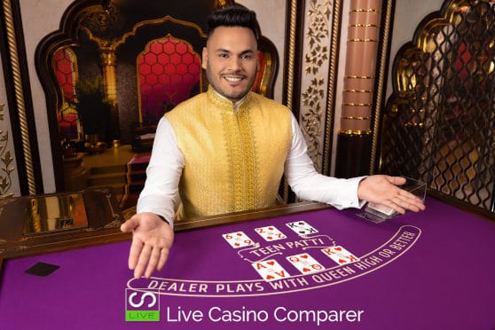 evolution teen patti male dealer