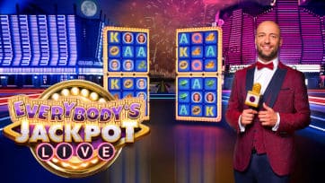 playtech everybodys jackpot live slot game