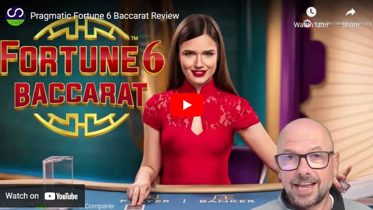 youtube video review of fortune 6 baccarat