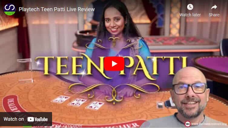 playtech teen patti video review