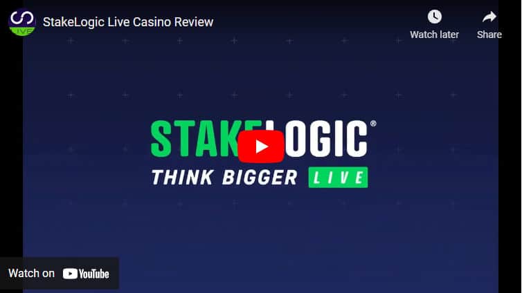 stakelogic live video review