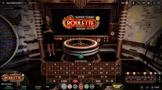 stakelogic super stake roulette