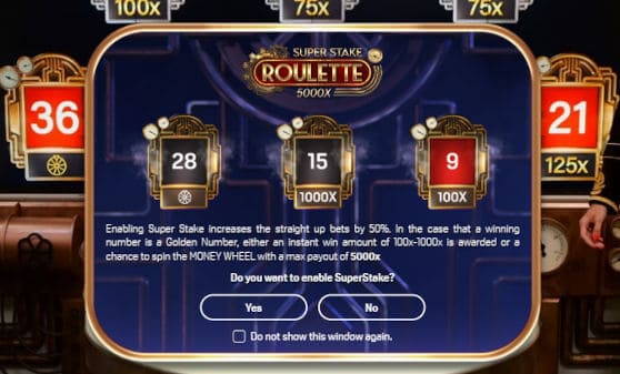 super stake roulette instructions