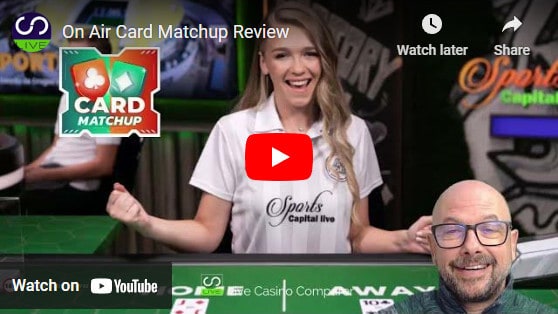 card matchup video review