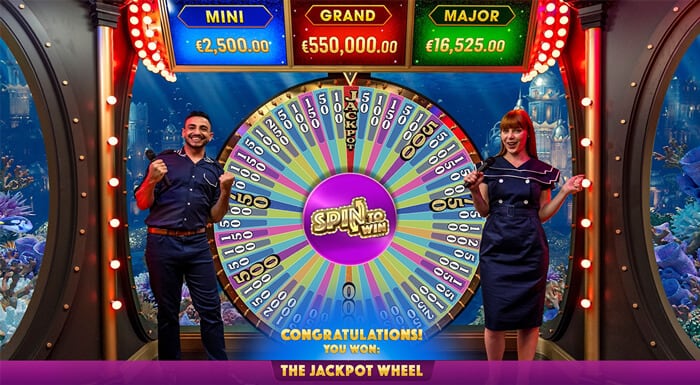 Spin To Win Jackpot Wheel