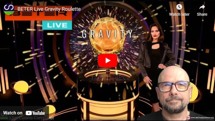 Beter Live Gravity Roulette Video Review