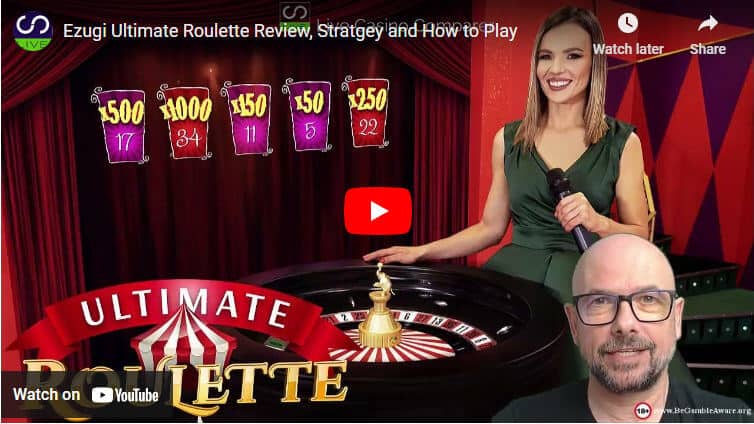 ezugi ultimate roulette video review