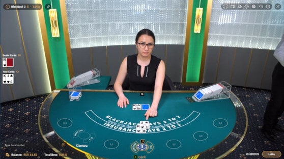 imagine live blackjack