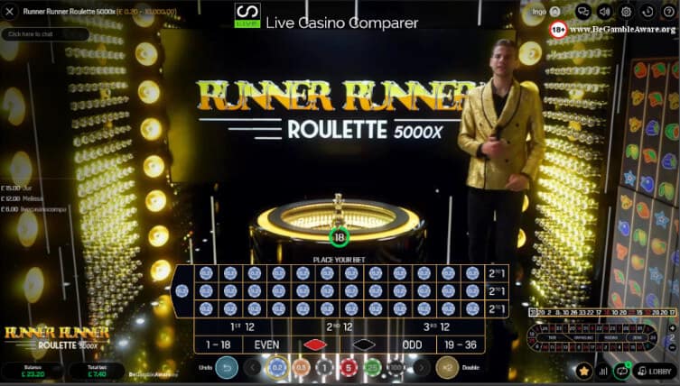 runner runner roulette betting time