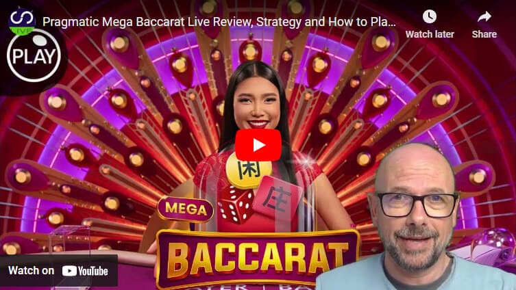 mega baccarat video review