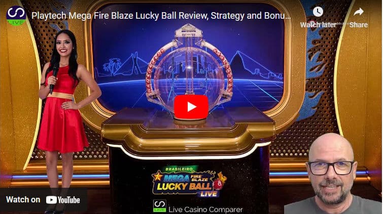 mega fire blaze lucky ball video review