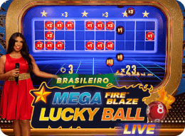 mega fire blaze lucky ball