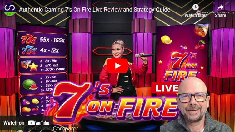 7s on fire live video review
