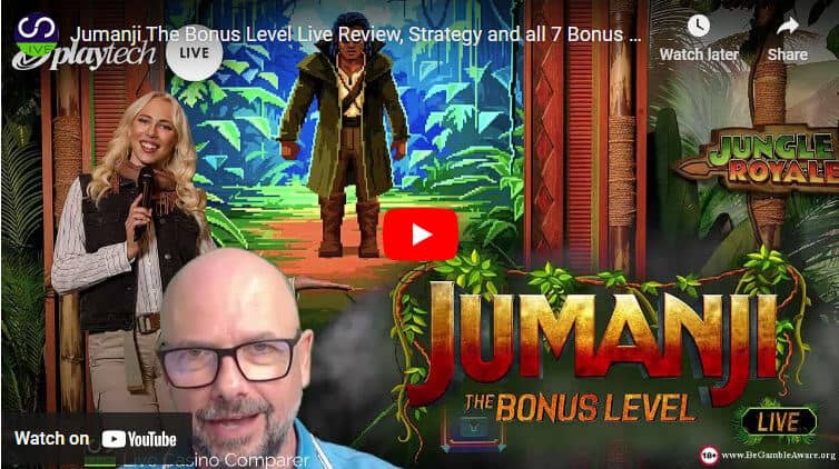jumanji the bonus level live video review