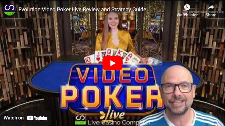 live video poker video review
