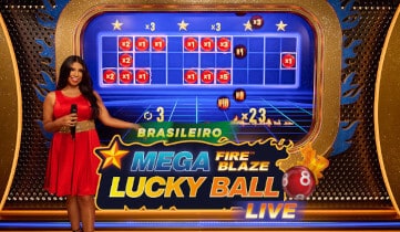 mega fire blaze lucky ball live