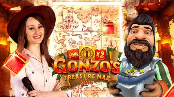 gonzos treasure map live