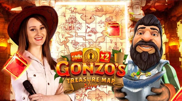 gonzos treasure map live