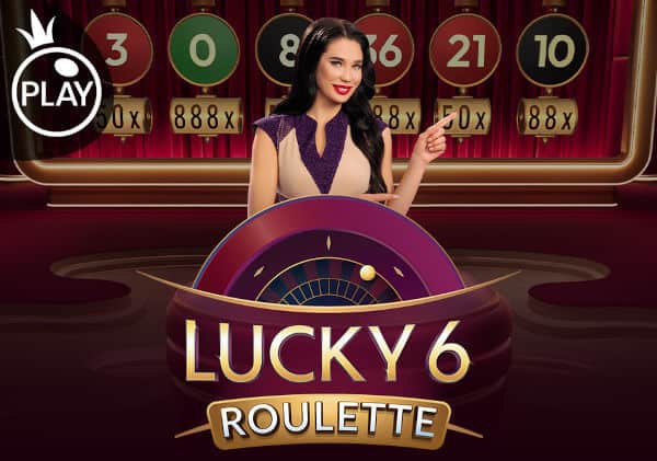 pragmatic play lucky 6 roulette live