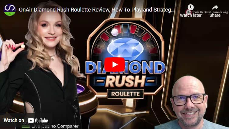 diamond rush roulette video review
