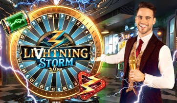 Evolution Lightning Storm gameshow