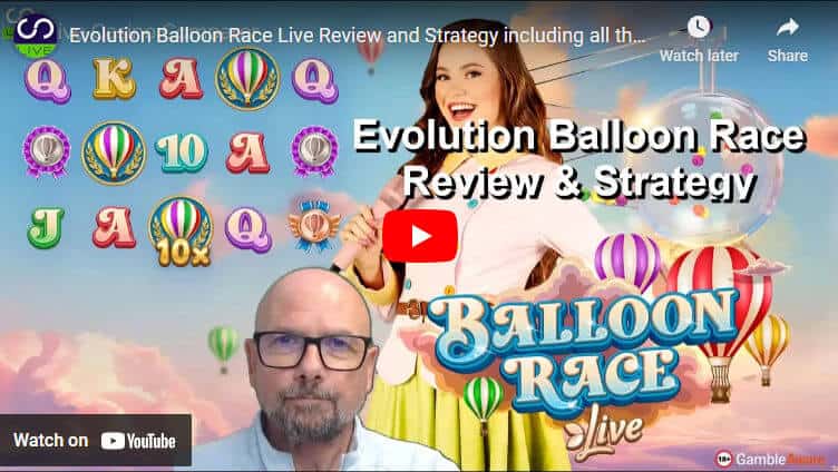 evolution balloon race video review