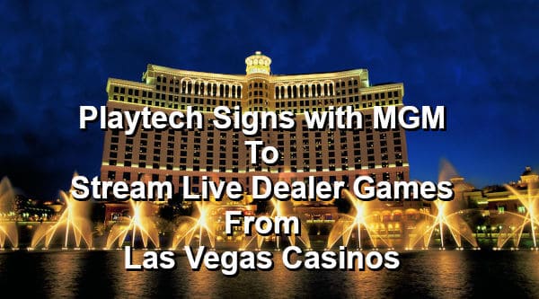 playtech signs MGM