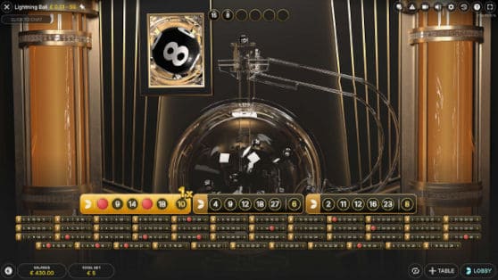 Lightning Ball draw