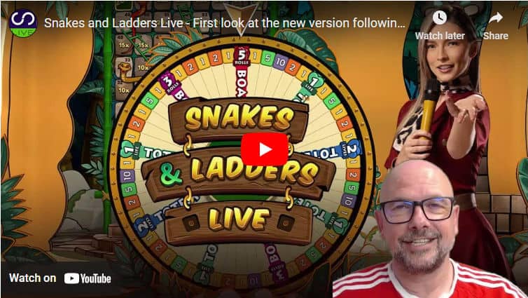 Snakes & Ladders Live Video Review