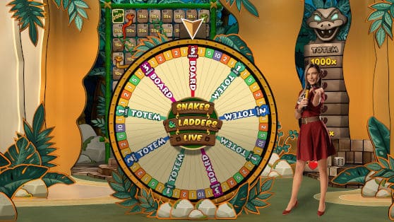 Snakes & Ladders Live with Dealer