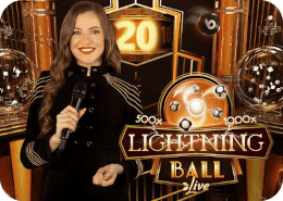 Evolution Lightning Ball live dealer