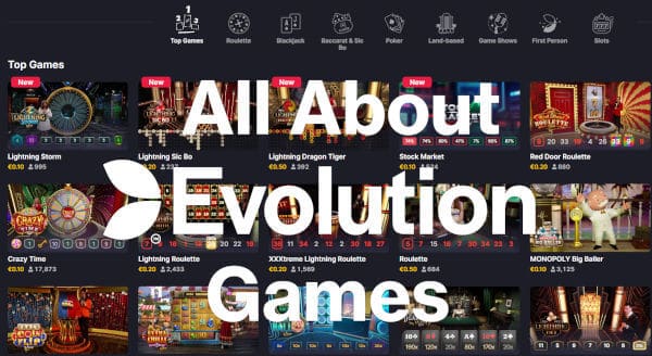 evolution gaming games