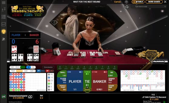 progressive baccarat