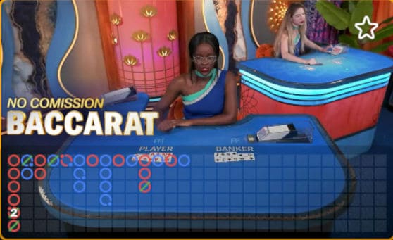 iconic21 live no commission baccarat
