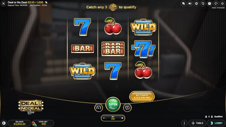 Deal or no deal qualification