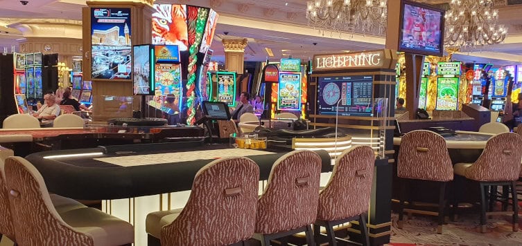 lightning roulette venetian