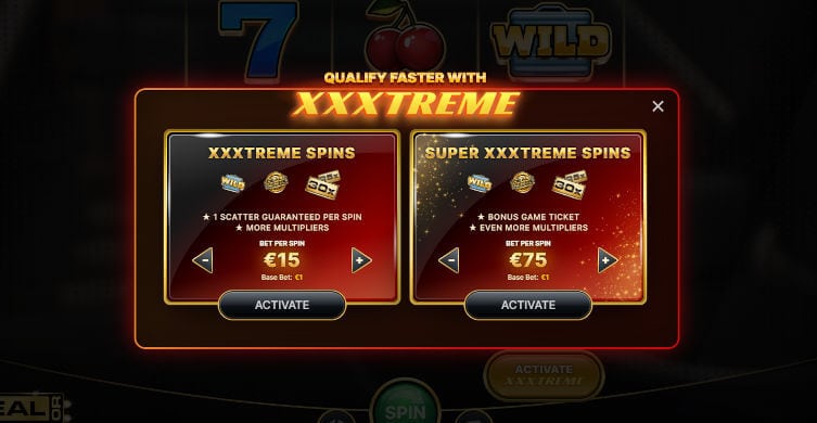 xxxtreme spins qualification