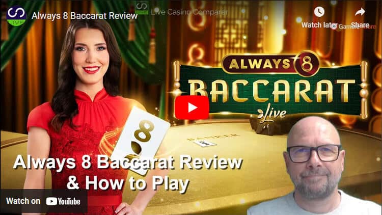 Always 8 Baccarat Video review