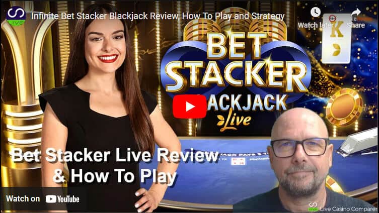 Bet Stacker Blackjack Video review
