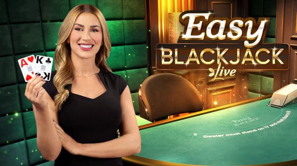 evolution easy blackjack live