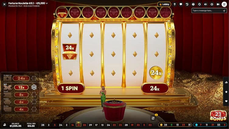 fortune roulette bonus round