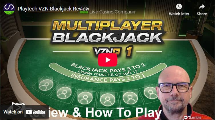VZN Blackjack Video Review