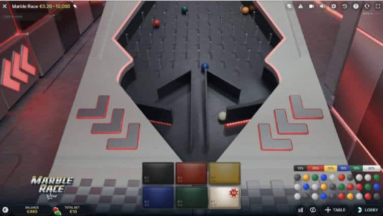 marbles racing