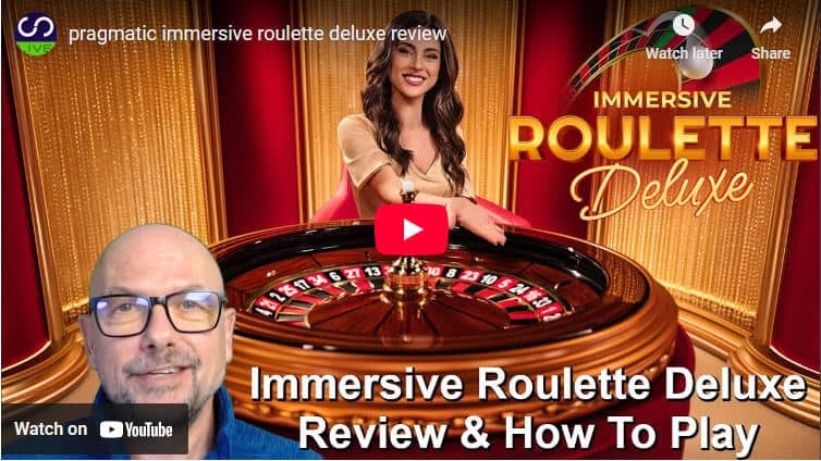 pragmatic play immersive roulette deluxe video review