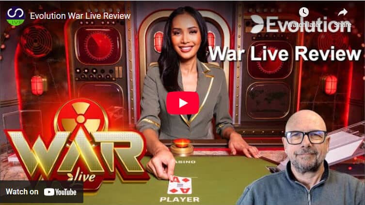 evolution war live video review