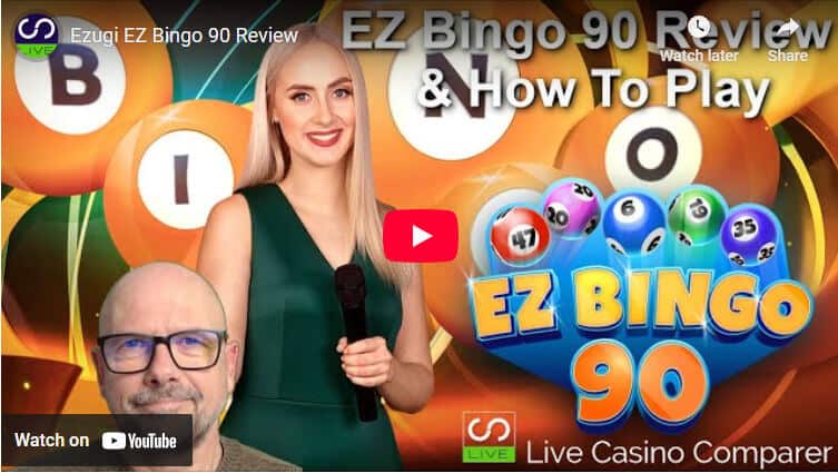 ez bingo 90 video review