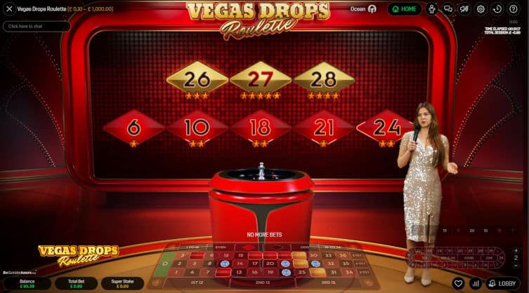 vegas drops roulette bonus numbers