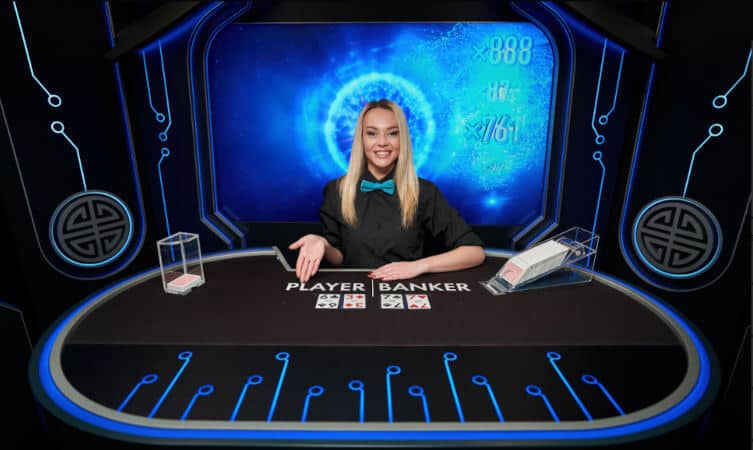 quantum baccarat female dealer